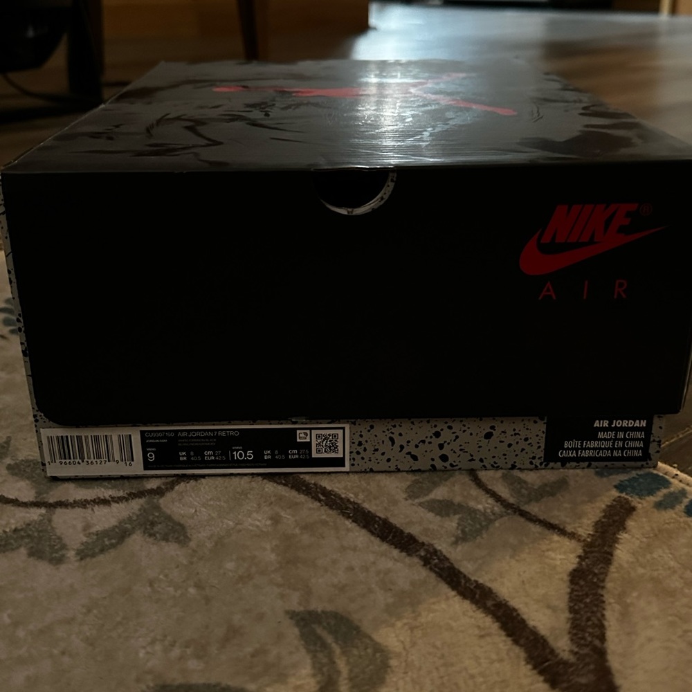 Like New Jordan 7 Infared Size 9 - Picture 5 of 5